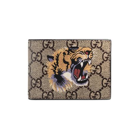 gucci green tiger wallet|brand new Gucci tiger wallet.